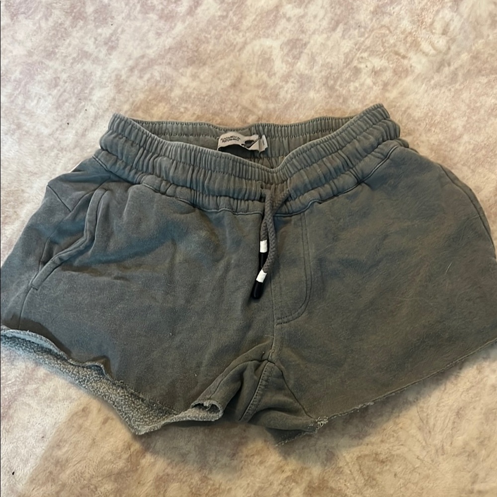 Green shorts
